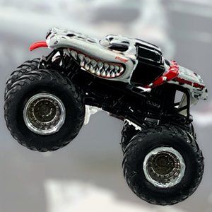 MONSTER MUTT DALMATIAN HOT WHEELS MONSTER JAM TRUCK 1/64 DIECAST Pre-Owned